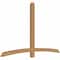 Ekena Millwork Bellingham Timber Gable Bracket, Western Red Cedar, 84"W x 53"H x 3 1/2"D x 3 1/2"F, 15/12 Pitch GBW084X53X0404BEL00SWR - alternate 2